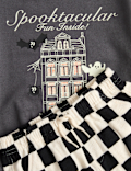 Cotton Rich Halloween Patterned Top & Bottom Outfit (2-8 Yrs)