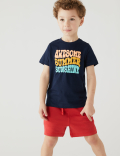 Cotton Mix Plain Regular Fit Shorts