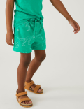 Cotton Rich Dinosaur Shorts