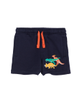 Cotton Rich Dinosaur Shorts