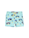 Cotton Rich Beach Buggy Print Shorts