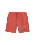 Cotton Rich Racing Car Shorts (2-8 Yrs)