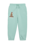Cotton Rich Bear Joggers (2-8 Yrs)