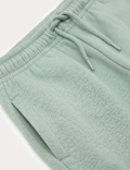 Cotton Rich Plain Joggers (2-8 Yrs)