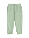 Cotton Rich Plain Joggers (2-8 Yrs)