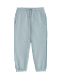 Cotton Rich Plain Joggers (2-8 Yrs)