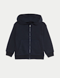 Cotton Rich Plain Hoodie (2-7 Yrs)