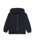 Cotton Rich Plain Hoodie (2-7 Yrs)