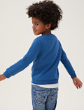 Cotton Rich Wolf Sweatshirt (2-7 Yrs)