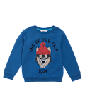 Cotton Rich Wolf Sweatshirt (2-7 Yrs)