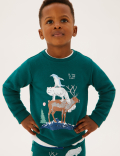 Cotton Rich Animal Stack Sweatshirt (2-7 Yrs)