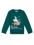 Cotton Rich Animal Stack Sweatshirt (2-7 Yrs)