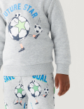 Cotton Rich Football Sweatshirt