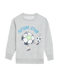 Cotton Rich Football Sweatshirt