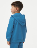 Cotton Rich Zip Hoodie (2-8 Yrs)