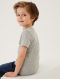 2pk Cotton Rich Spider-Man&trade; T-Shirts (2-7 Yrs)