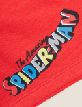 2pk Cotton Rich Spider-Man&trade; Shorts (2-7 Yrs)