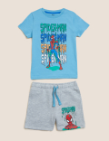 Cotton Rich Spider-Man™ Top & Bottom Outfit (2-7 Yrs)