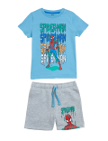 Cotton Rich Spider-Man™ Top & Bottom Outfit (2-7 Yrs)