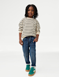 Cotton Rich Striped Sweatshirt (2-8 Yrs)