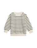 Cotton Rich Striped Sweatshirt (2-8 Yrs)
