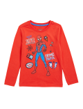 Pure Cotton Spider-Man™ Top (2-7 Yrs)