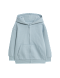 Cotton Rich Zip Hoodie (2-8 Yrs)