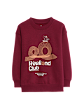 Cotton Rich Graphic Sweatshirt (2-8 Yrs)