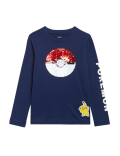 Pure Cotton Pok&eacute;mon&trade; Sequin Top (2-7 Yrs)