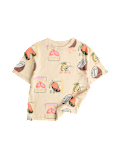 Pure Cotton Tropical Fruit Print T-Shirt (2-8 Yrs)