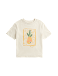 Pure Cotton Graphic T-Shirt (2-8 Yrs)