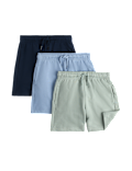 3 Pack Cotton Rich Shorts (2-8 Yrs)