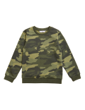 Organic Cotton Camouflage Sweatshirt