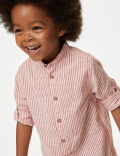 Pure Cotton Striped Shirt (2-8 Yrs)