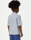 Pure Cotton Striped Shirt (2-8 Yrs)