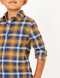 Pure Cotton Checked Shirt (3 Months - 7 Years)