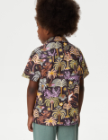 2pc Cotton Rich Safari Shirt & T-Shirt Set (2-8 Yrs)