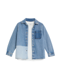 2pc Denim Shirt & T-Shirt Set (2-8 Yrs')