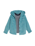 2pc Pure Cotton Hooded Shirt & T-Shirt Set (2-8 Yrs)