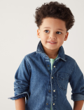 2pc Cotton Rich Shirt and T-Shirt