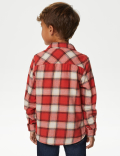 Pure Cotton Checked Shirt and T-Shirt (2-8 Yrs)