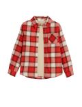 Pure Cotton Checked Shirt and T-Shirt (2-8 Yrs)