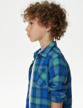 Pure Cotton Checked Shirt and T-Shirt (2-8 Yrs)
