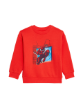 Cotton Rich Spider-Man™ Graphic Sweatshirt (2-8 Yrs)