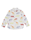 Pure Cotton Animal Print Shirt (2-7 Yrs)