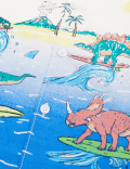 Pure Cotton Dinosaur Print Shirt