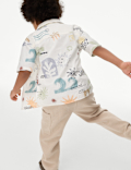 Pure Cotton Abstract Shirt