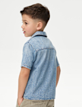 2pc Pure Cotton Shirt & T-Shirt Set (2-16 Yrs)