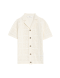 Pure Cotton Textured Knitted Shirt (2-8 Yrs)
