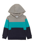 Cotton Rich Colour Block Hoodie (2-7 Yrs)